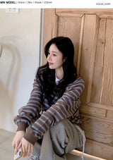 WT Lace Frill Layered Long Sleeve T-Shirt (2color)