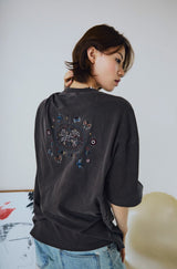 26SS★ガーデン ピース ピグメント ショートスリーブ Tシャツ