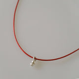 Drop necklace [red]
