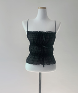 Bonir シャーリングレーストップ (Black)