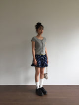 Mer knit short sleeve  (4color)