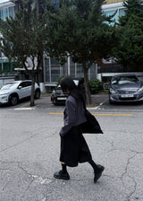 COLLARLESS CURVE JACKET