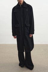 Multi Pocket Trench Coat
