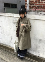 [unisex] モアーズ フィッシュテール ロング フィールド ジャケット
