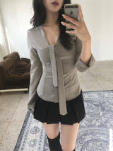 Half Pleated Skirt