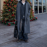 Nice open robe long coat