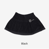 Enr Golden Lace Skirt