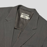 Linen loose-fit jacket 4COLOR