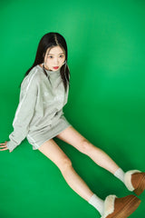 ヘビーウェイトミニスカートスウェットセット / Heavy weight miniskirt sweat set