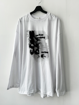 タイムマーガレット長袖Tシャツ