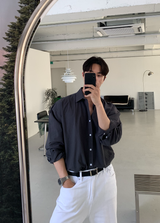 Wonderant Ice Cotton Linen Overfit Shirt