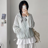 hem frill sleeveless flare layered inner top (4 colors)
