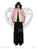 IN STOCK | PADDED MOTO JACKET – PINK