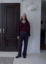 Leather Logo Belt (Black)