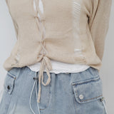 [NONCODE] VITIO See-Through Knitwear