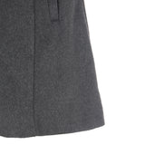 Wool button mini dress 003