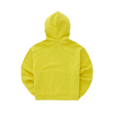 EEERRR Basic logo needlework hoodie (Melange Yellow)