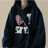 ラブアメリカンフラッグフード [フリース]