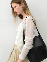 (CD-2202)ESSENTIAL LOOSE FIT CARDIGAN