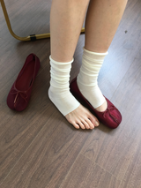 Zippy open-toe socks