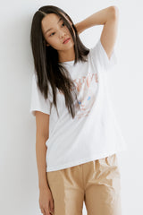 rabbit print t-shirt