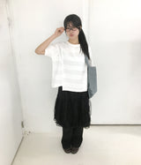 texture over silhouette top (2c)