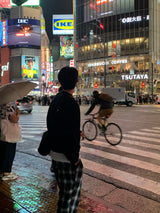 リウコンビネーションオーバーフィットスウェットシャツ