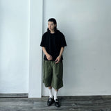 Relaxed Waffle-Knit Tee