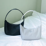 nylon mini hobo bag_black