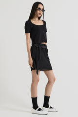 リバーシブルTシャツ, Black