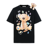13DE MARZO Bear Stickers T-Shirt