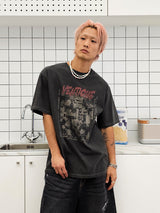 2colorVENTIQUEピグカートゥーンTシャツ2color
