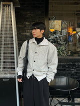 INF High-neck cardigan