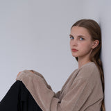 Gloss knit cardigan