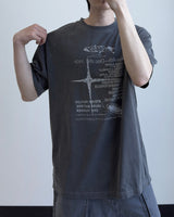オルビピグメントプリントショートスリーブTシャツ