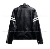Babel Patch Leather Jacket