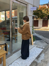 Malbec Raw Denim Wide Brushed Pants