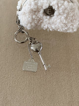My address mini key ring