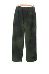 spray-washed string pants