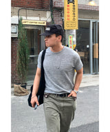 [1+1] Muscle fit crop knit