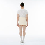 クローバーTシャツ (white)