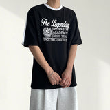 Jeonde track short-sleeved T-shirt (3 colors)