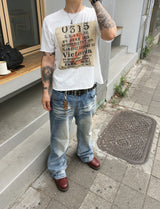 No.1798 F クロップ カッティング ハーフT (3color)
