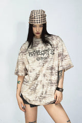カーモパンクウォッシュドルーズTシャツ