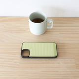 ストライプケース (light green)