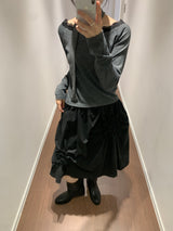 リズボートネック長袖 (3color)