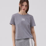 Silver Foil Tshirt Gray & Pink