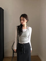 MP Daily Warm Basic Round T-shirt (8color)
