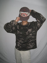 Camo Waffle Long Sleeve T-Shirt (2c)