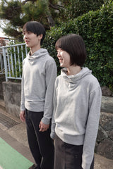saros knit hooded - Light Gray(1)